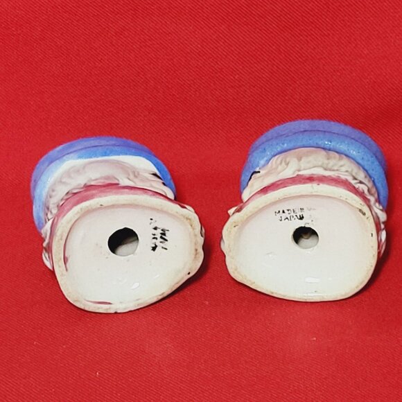 Vintage Uncle Sam Head Salt and Pepper Shakers - Picture 7 of 12